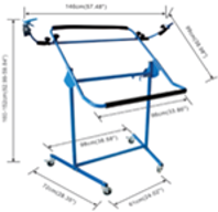 Bumper Painting Stand AutoEQ AQLC-104U 