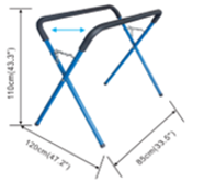X-Type Painting Stand for Doors & Fenders Auto EQ AQLC-104