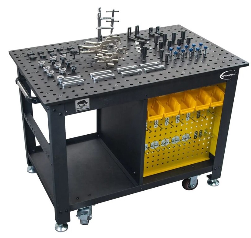 Welding table/cart with accessories (Rhino BuildPro)