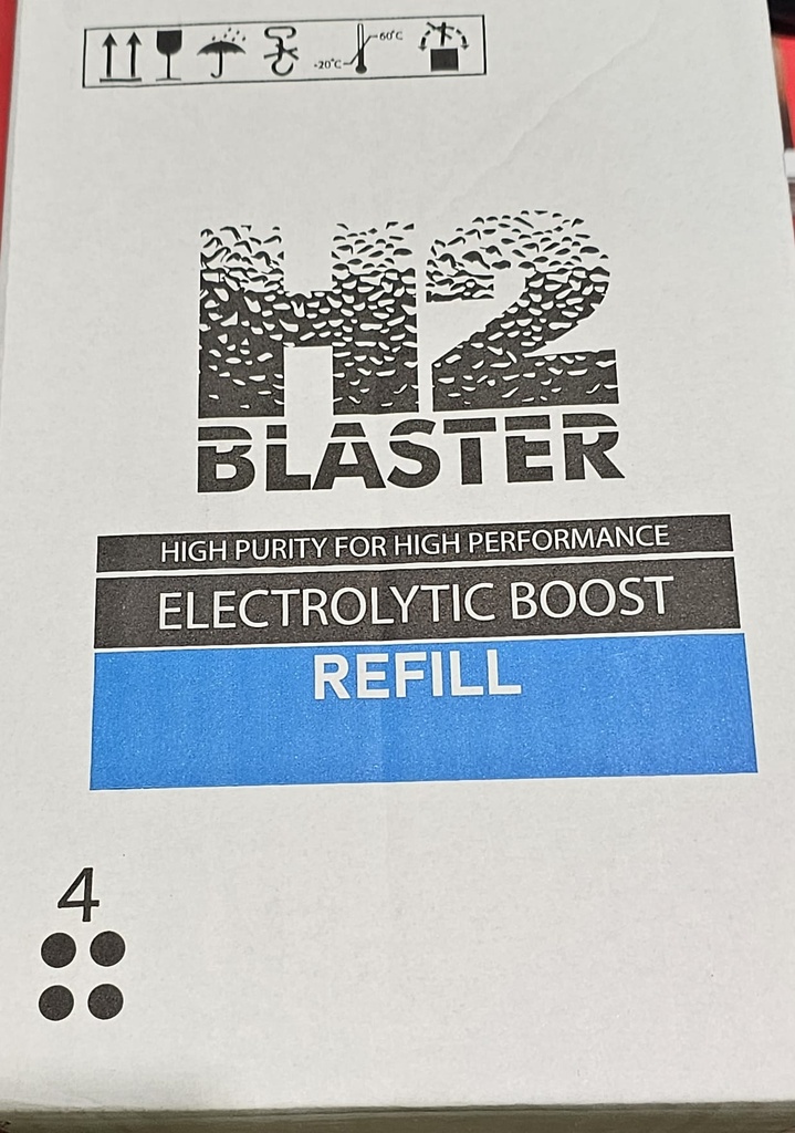 4-bottle pack of 500 ml "Refill" fluid, H2 BLASTER (3918838, TEXA)