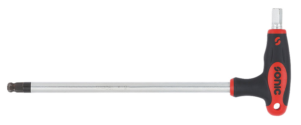 Key wrench hex ball ended L-handle extra long 10mm [1950210]