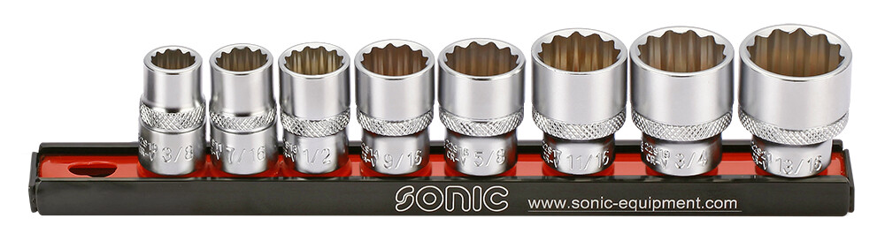Galvučių 3/8 rinkinys (8vnt.) (200801, SONIC)