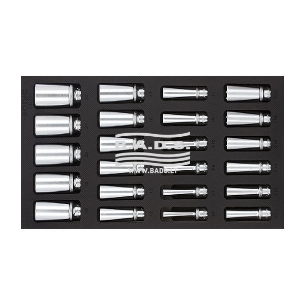 Įrankių komplektas į vežimėlius (23vnt) SONIC EQUIPMENT [202301] [202301]