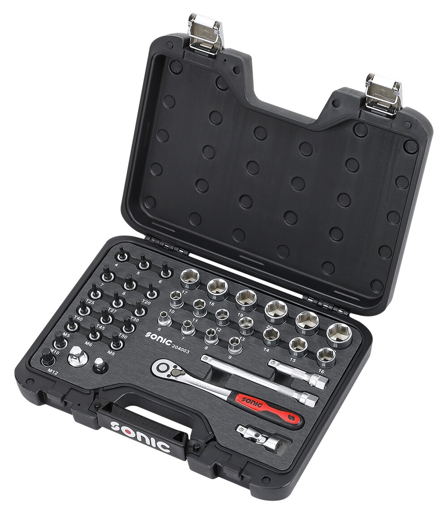 3/8 socket set in case (204003, SONIC)