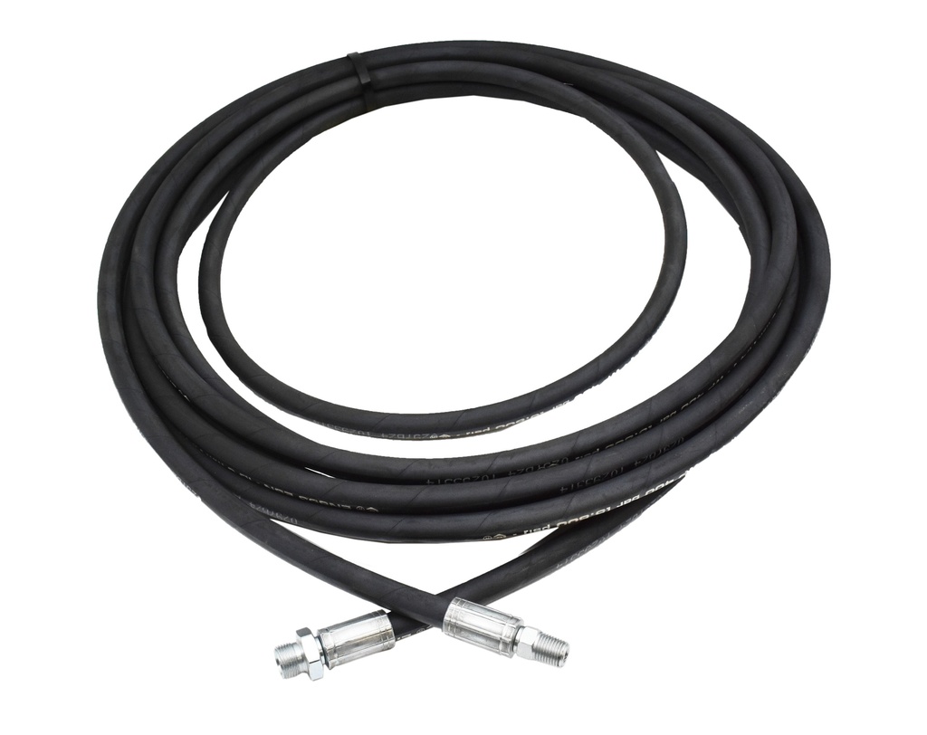 Hose Grease 10Mx1/4"      G3/8"(m)-1/4"(m) (2070010, EUROLUBE)