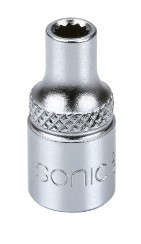 Galvutė 1/4 5 mm dvylikampė 21805