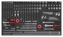 Tool set for tool trolleys (185 pcs) (218502, SONIC)