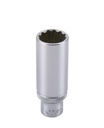 Galvutė 1/4" 12-briaunė ilga 1/4" SAE (2195006, SONIC)