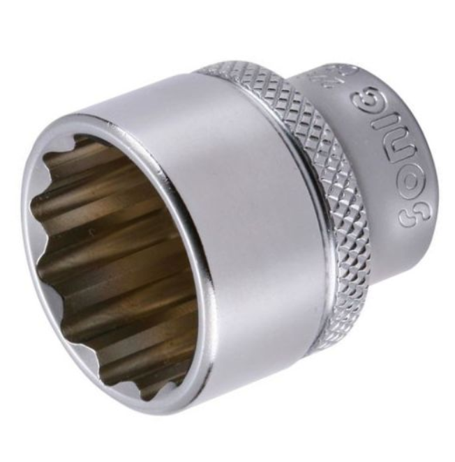 Galvutė 3/8 12-kampė 7/16 [22911] [22911]