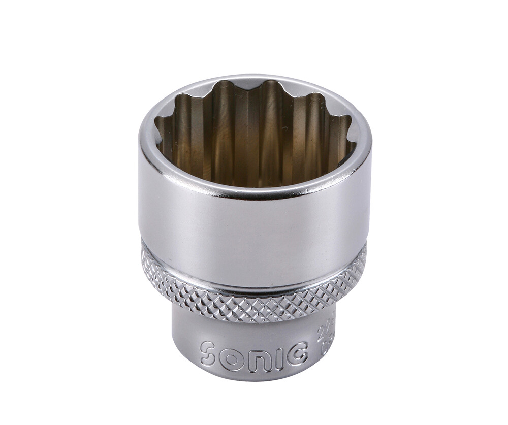 Galvutė 3/8" 12-kampė 1/2" (22913, SONIC)