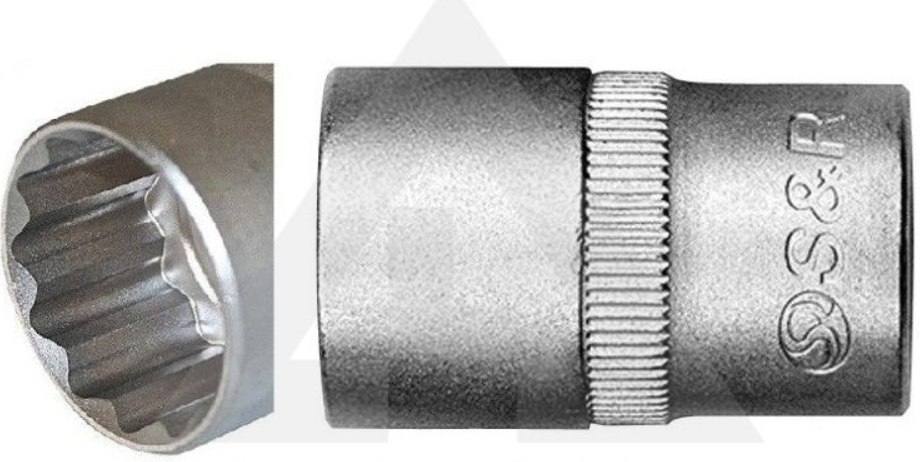 Galvutė 1/2 14mm dvylikampė 