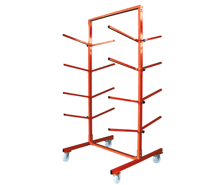 EIGHT-PIECE BUMPER SUPPORT FRAME ON WHEELS (059825, GYS)