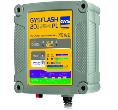 Battery charger GYSFLASH 20.12/24 PL (026049, GYS)