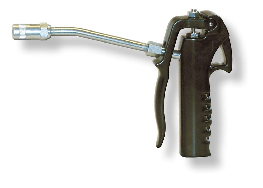 Grease gun with outlet tube (26716, EUROLUBE)