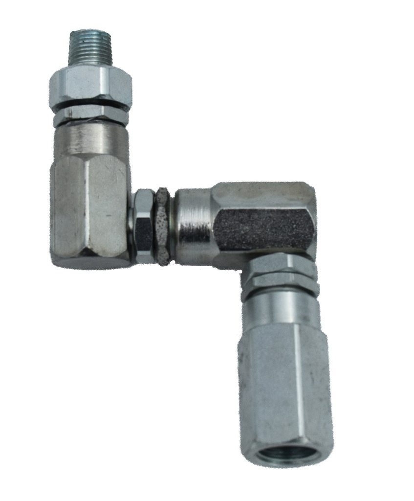 Z-Swivel for grease G1/8”(m) - G1/4” (f) (26794, EUROLUBE)
