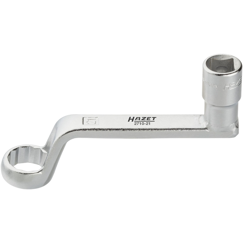 HAZET Camber adjustment specialty tool 2710-21 - 1/2 inch (12.5 mm) square, hollow