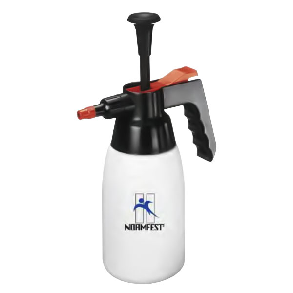 Indas su pompa (agresyviems skysčiams) 1L (2897-333-100, NORMFEST)