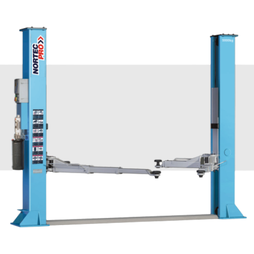 Nortec PD5000 electro-hydraulic two-post lift 5T
