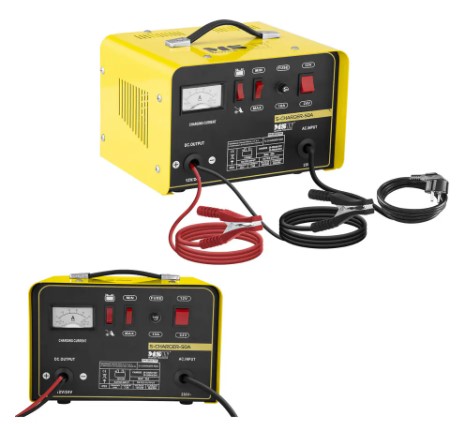 Heavy Duty Battery Charger - Jump Starter - 12/24 V - 20/30A (10060139)