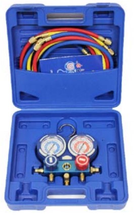 Four-way manometric group with 3 hoses, 01.090.12 SPIN