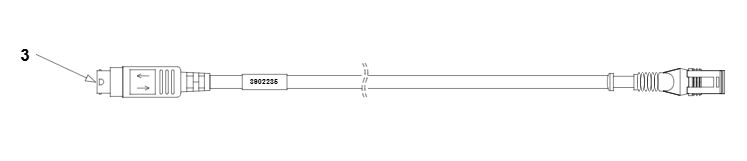 Agri Navigator TXT power supply extension cable [3902235]