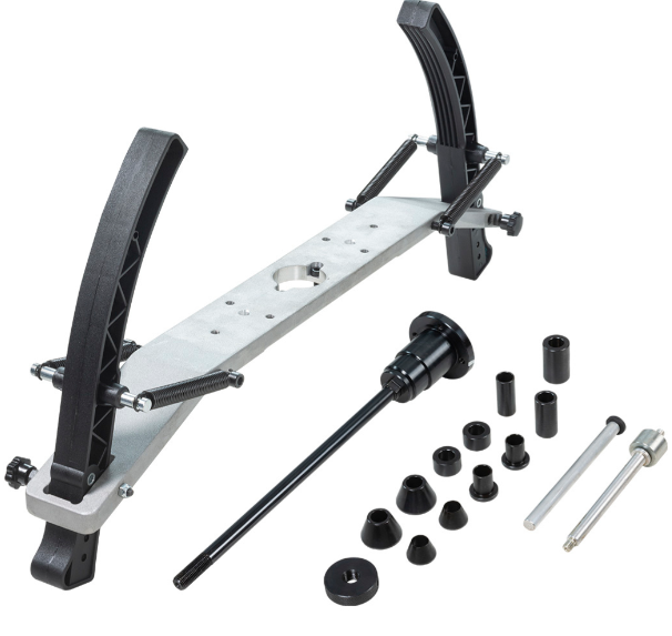 Adapterių komplektas motociklų ratams – tinka staklėms REDATS W‑820 / W‑870; 14-01-25