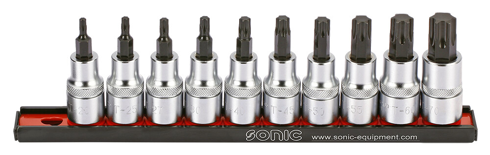 TORX antgalių 1/2 rinkinys (10vnt.) Sonic Equipment BV (301005, SONIC)