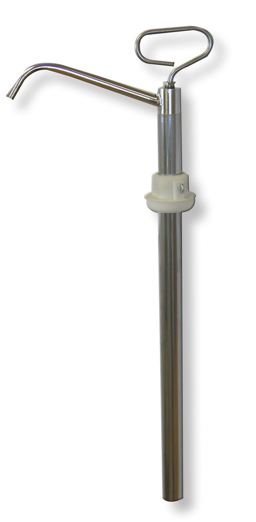 Stainless steel pump 20-200L drums (30735, EUROLUBE)