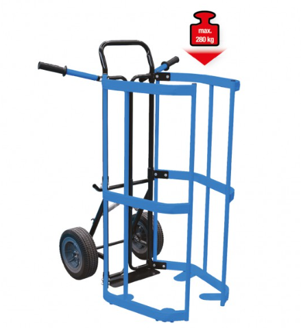 Ratų ir statinių vežimėlis, 280 kg KS Tools Werkzeuge-Maschinen GmbH 160.0063 