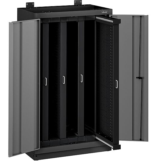 Spinta, kabinamiems įrankiams ir papildomai įrangai su ištraukiamais skyriais, 1120 × 726 × 1980 mm, VIGOR Equipment V6000‑063XD