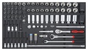Tool trolley insert set, SFS (82 pcs) (308201, SONIC)
