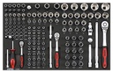 Įrankių komplektas į vežimėlius 139 vnt, Sonic Equipment (313902, SONIC)
