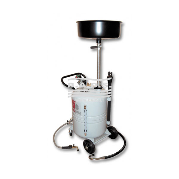 Used oil collection container with suction set 318-54 Eurolube Equipment