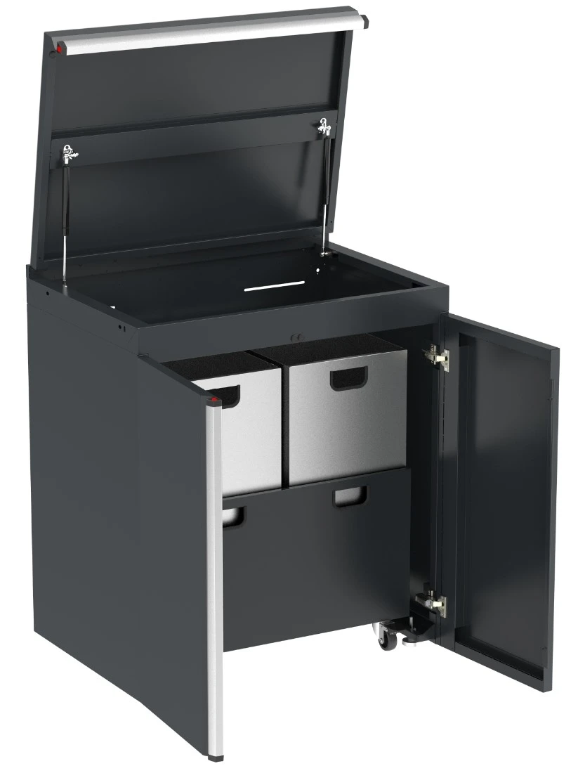 MSS+ wastebin cabinet 890mm (5089016, SONIC)