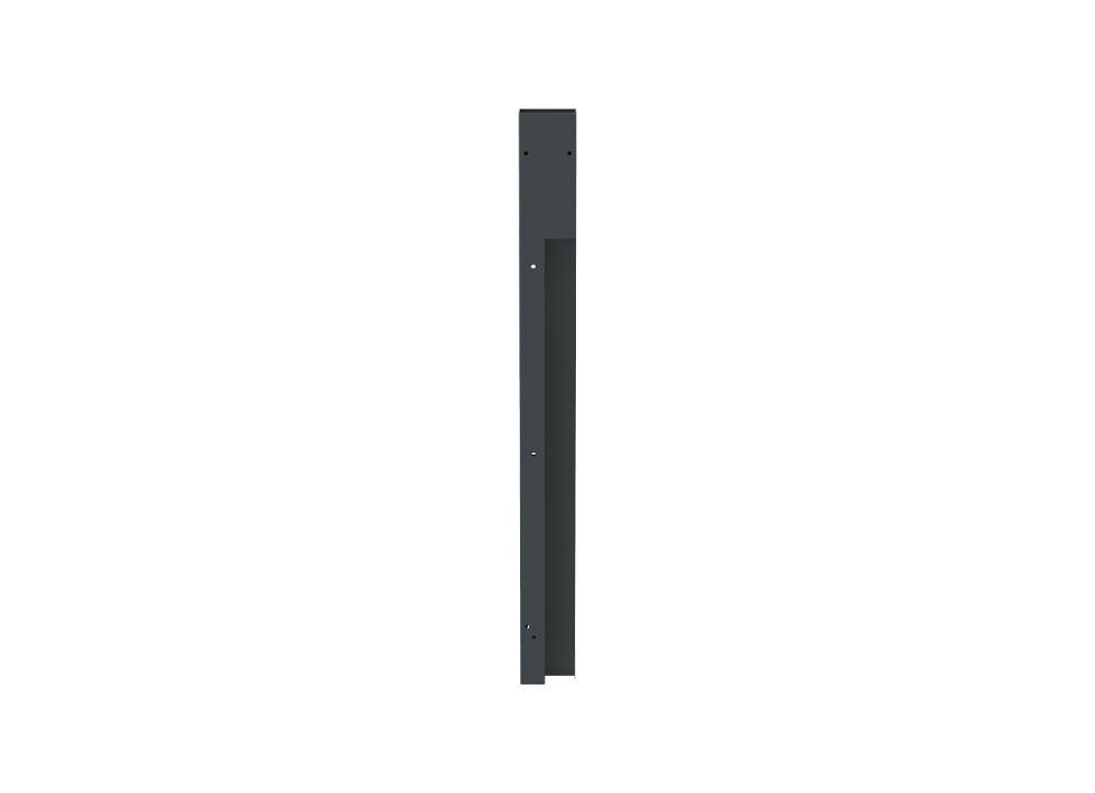 MSS+ left post portable cabinet 100x50x1016mm (5999404, SONIC)