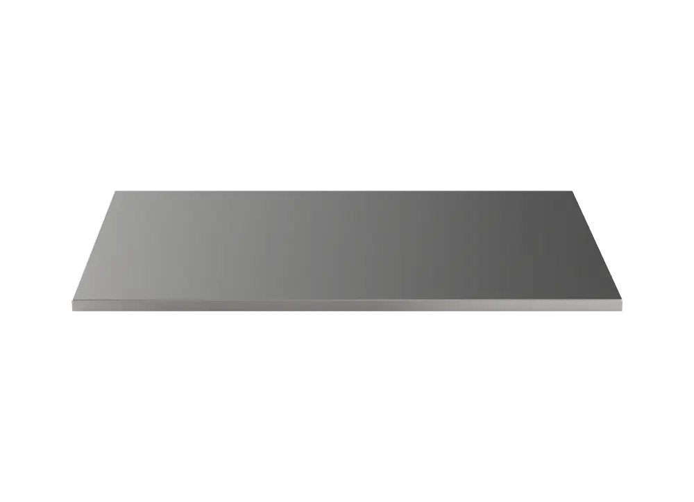 MSS+ stainless steel worktop 890x650x20mm (5999703, SONIC)