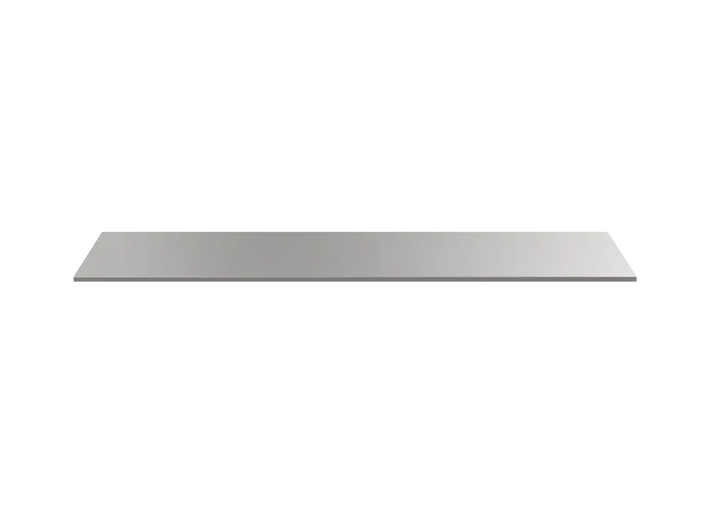 MSS+ stainless steel worktop 2161x650x20mm (5999708, SONIC)