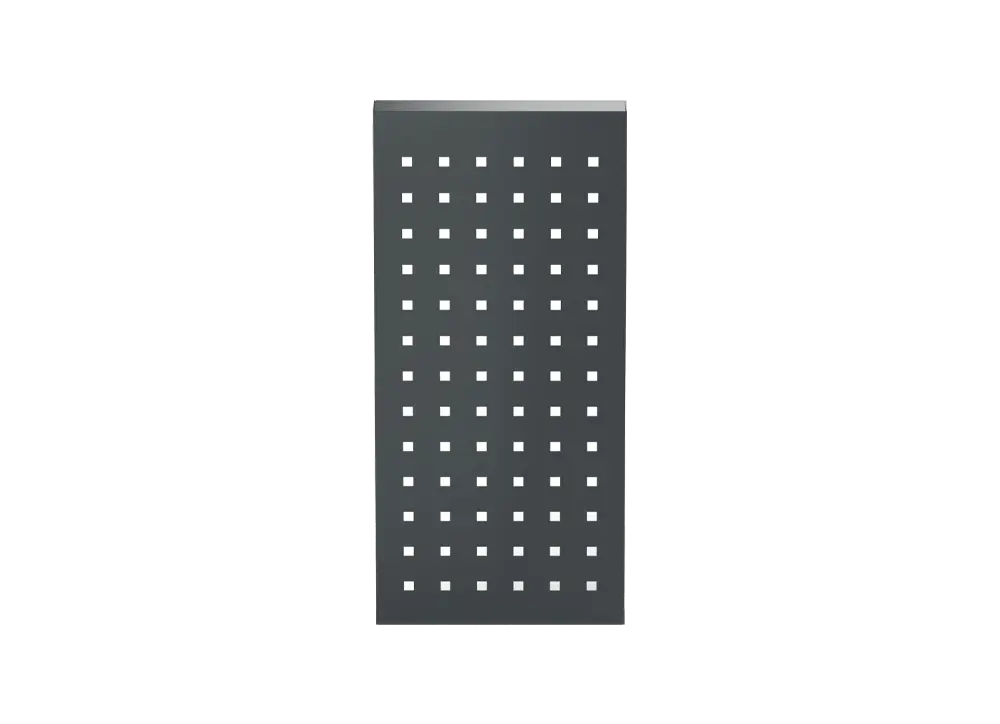 MSS+ square perforated back panel 259x552mm (5999922, SONIC)