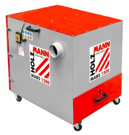 Metalo dulkių nutraukimo įrenginys (MABS1500_230V, HOLZMANN)