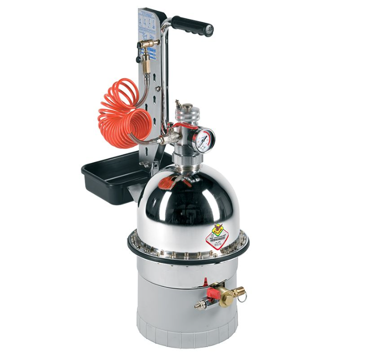 Dviejų kamerų stabdžių ir sankabos sistemos keitimo įrenginys RAASM P/N 10205