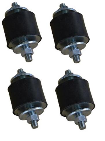 Anti-vibration support feet for fans, GSPA1, Worky