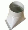 Amliuminio kanalo perėjimas D-200mm; CORAL AUTOTIVE EQUIPMENT (ETB-FUS/200L)