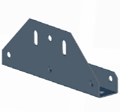 Bėginės dujų ištraukimo sistemos tvirtinimo priedas CORAL AUTOTIVE EQUIPMENT EML-KITSUP 