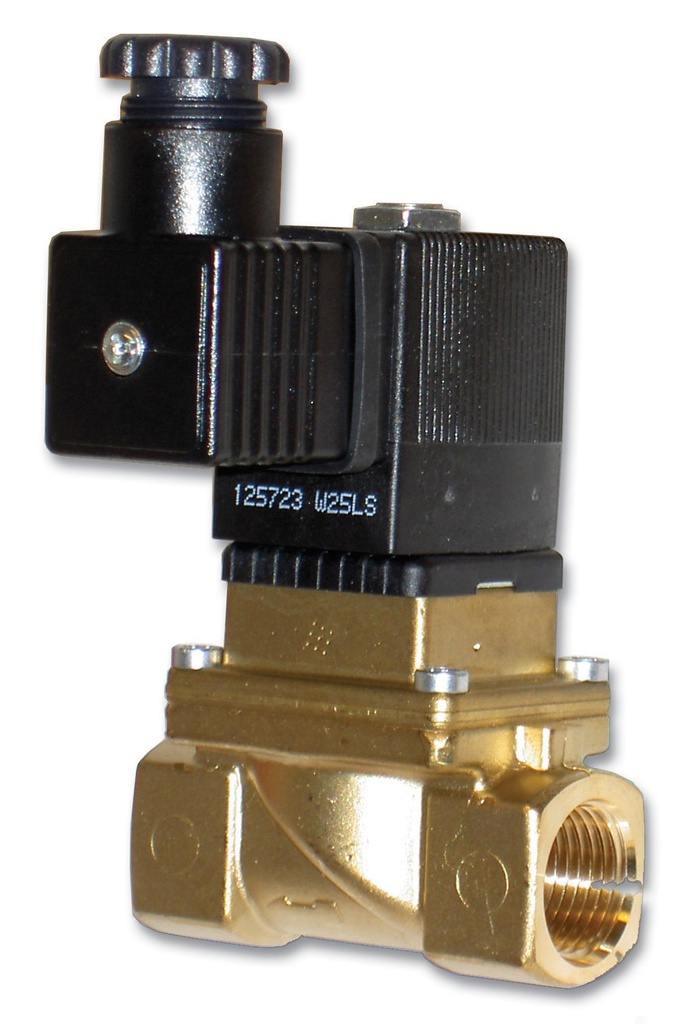 Solenoid valve G1/2"(f) air 24V DC (3318791, EUROLUBE)