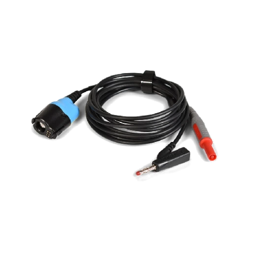 PicoBNC+ test lead with 10:1 attenuation, 4 mm shrouded connectors, 2.5 m (TA506, PICO)