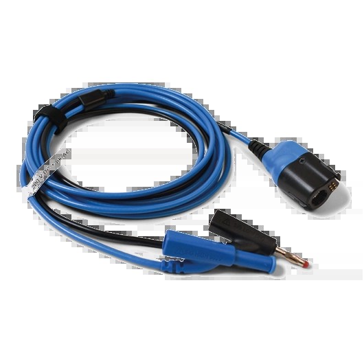PicoBNC+ test lead with 4 mm connector, 3 m, blue (TA404, PICO)