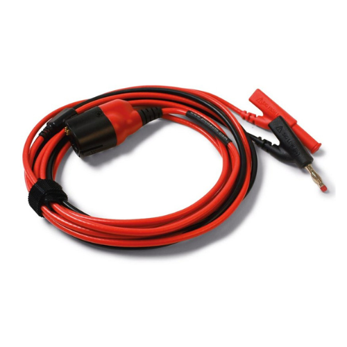 PicoBNC+ Premium test lead with 4 mm permanent ground, 5 m, red, TA476, Pico Technology