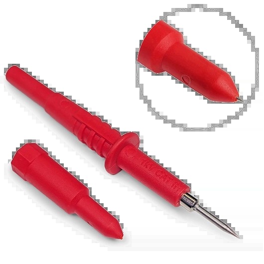Multimeter style test prod 1000 V CAT III, red (TA311, PICO)