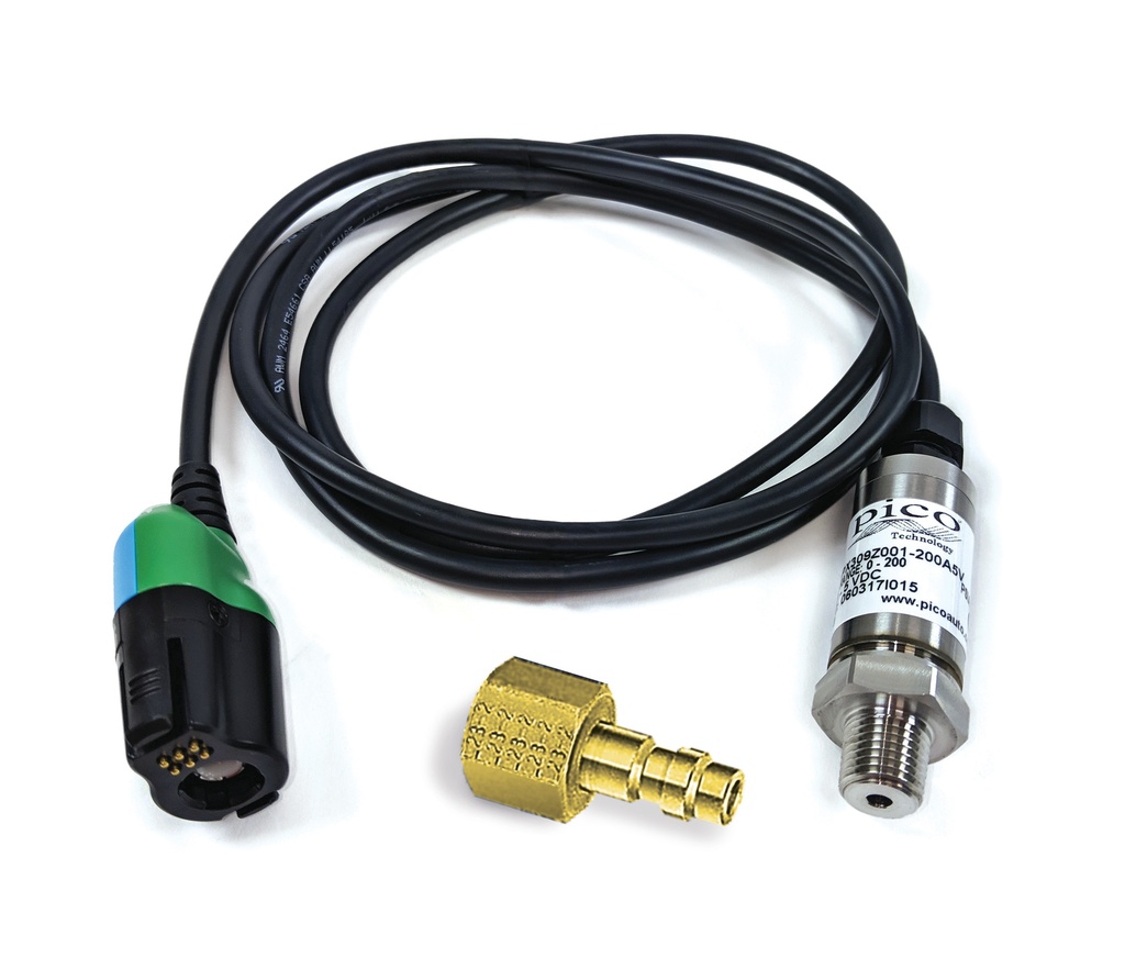 PicoBNC+ 14 bar pressure transducer with Foster adaptor (PQ334, PICO)