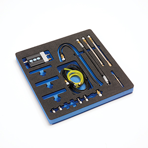 WPS500X pressure transducer kit in a foam insert (PQ006, PICO)